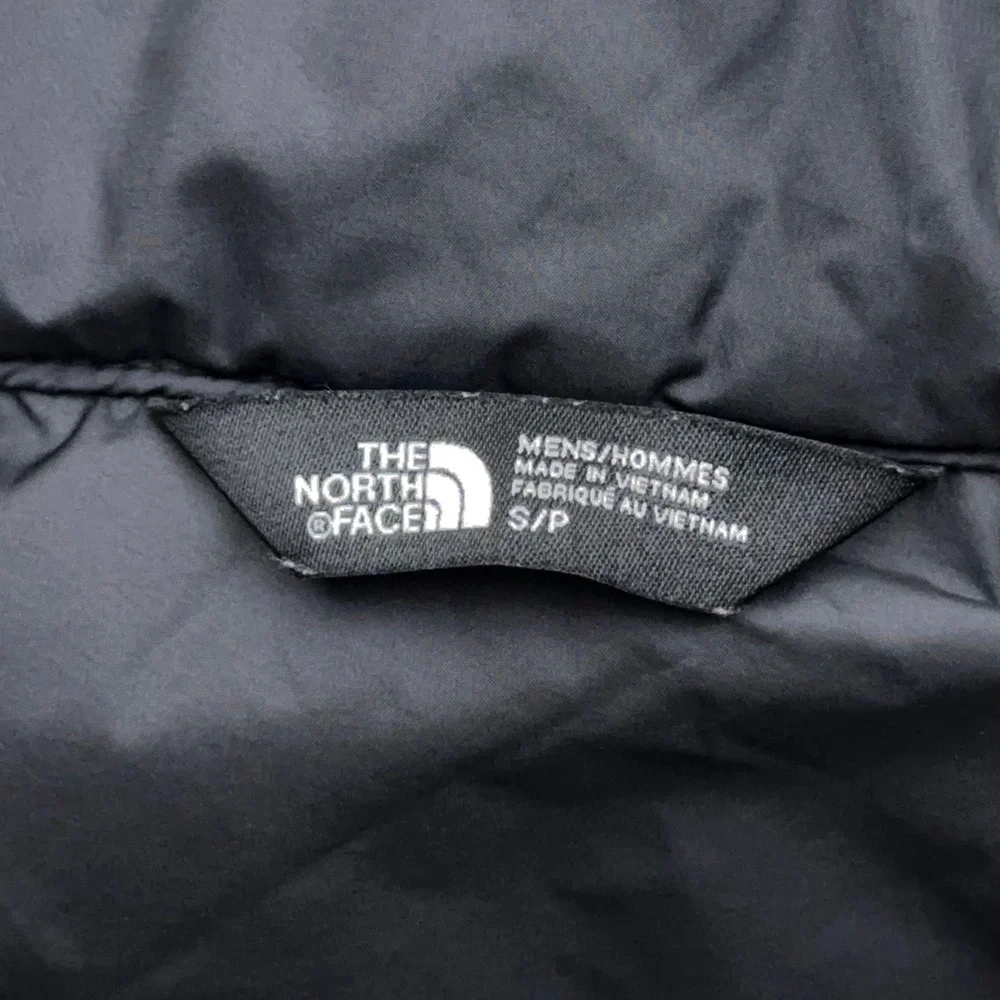 The North Face Alpz 550 Down Vest Men's Small Black Sleeveless Puffer Full Zip